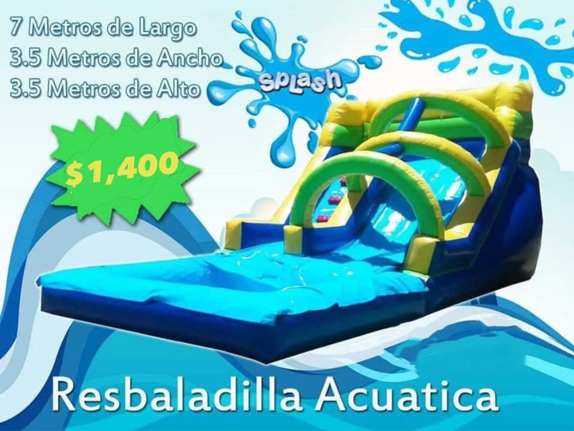 Resbaladilla Con Alberca